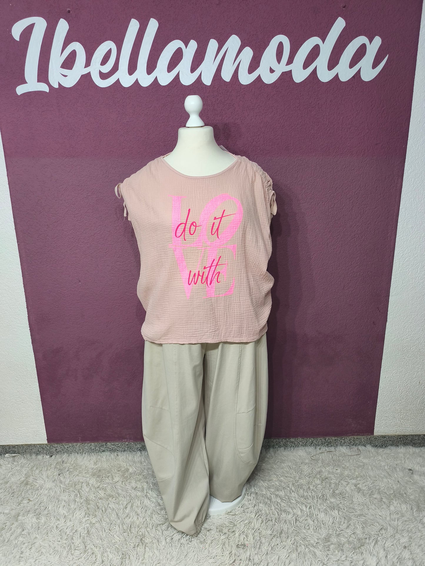 Shirt Musselin Schleifchen 62899