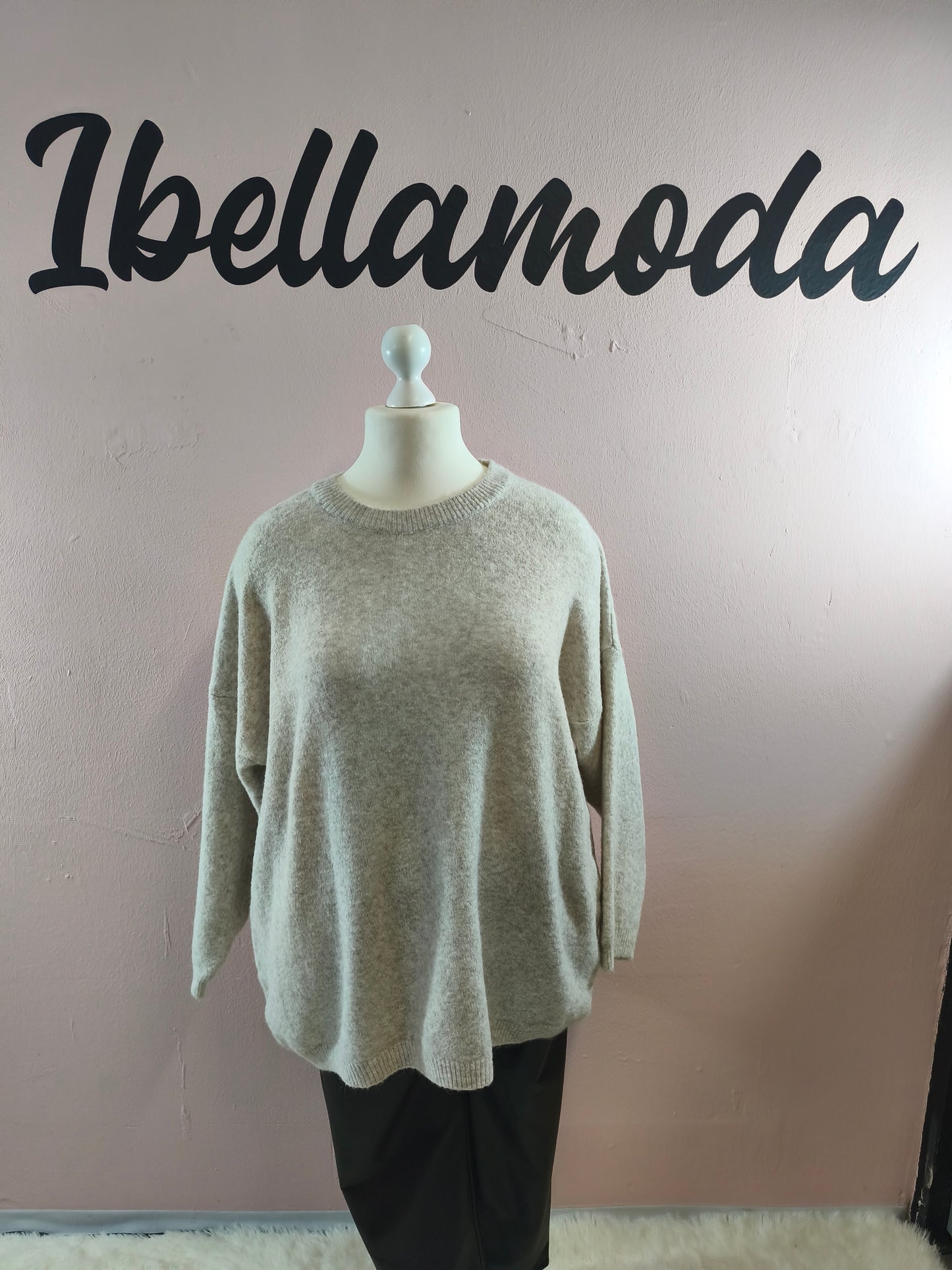 Alpaka Feinstrick Pullover