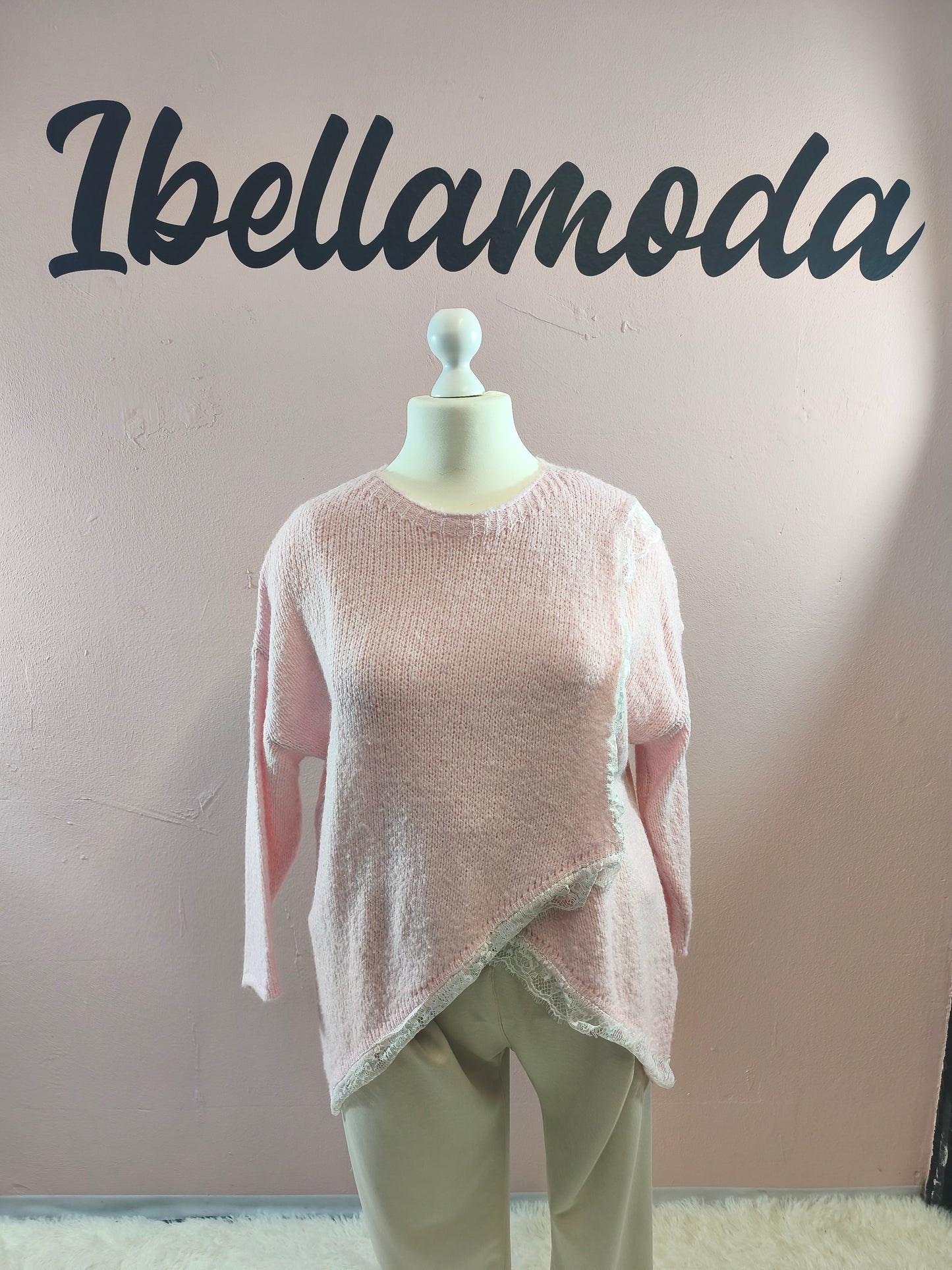 Strickpullover Spitze 25792