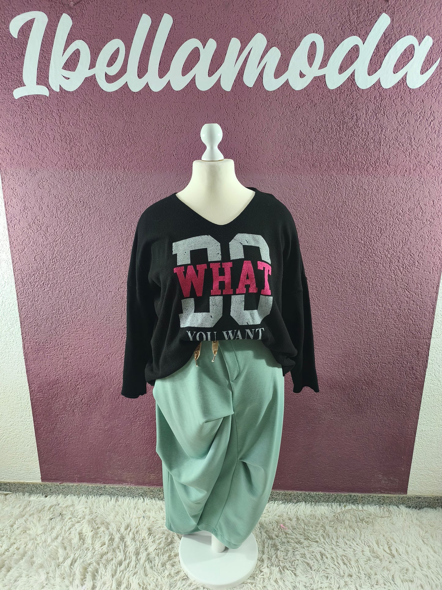 Feinstrick Pullover Do What You Want Y028
